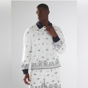 Savage X FENTY Xssential Terry Long Sleeve Polo Shirt NWT size 2X‎ by Rihanna